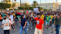 احتجاجات طرابلس الليبية-فرانس برس