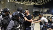 سياسة/أحداث القدس/(أحمد غرابلي/فرانس برس)