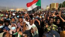   متظاهرون سودانيون يخرجون بالعاصمة الخرطوم تنديدا بالانقلاب 