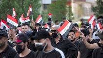 احتجاجات القوى الرافضة لنتائج الانتخابات العراقية 2021 (حسين فالح/فرانس برس)