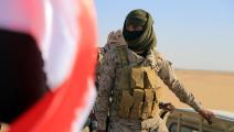 تعزيزات للجيش اليمني قرب مأرب (فرانس برس)