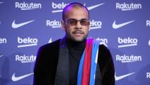 Getty-FC Barcelona Unveil New Signing Dani Alves