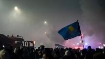 احتجاجات في كازاخستان-عبدالعزيز مدياروف/فرانس برس