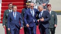 وصول الرئيس الأميركي جو بايدن إلى إسرائيل-جاك غويز/فرانس برس
