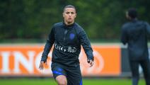ZEIST, NETHERLANDS - SEPTEMBER 3: Mohamed Ihattaren of the Netherlands during a training session prior to a match against Poland on September 3, 2020 in Zeist, the Netherlands. (Photo by Gerrit van Keulen/BSR Agency/Getty Images)"n	
