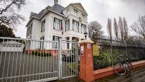 سياسة/السفارة الروسية في لاهاي الهولندية/(Getty)