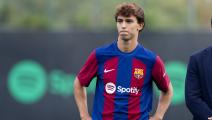 Getty-FC Barcelona Unveil New Signing Joao Felix and Joao Cancelo