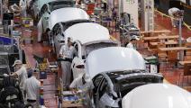 مصنع سيارات في الصين (Getty)