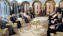 لقاء الرئيس قيس سعيد مع وزيرا الداخلية والخارجية الإيطاليان (الرئاسة التونسية)