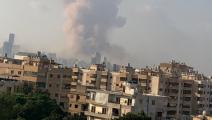 انفجار في بيروت (تويتر)