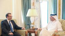وزير خارجية قطر/ديفيد شينكر-قنا
