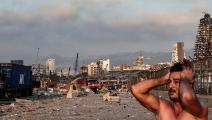 بيروت 2020: خرابٌ يُصيب عمارة وعقولاً (إبراهيم عمرو/فرانس برس/Getty)