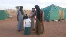 الجزائر: عمليات التصويت في مناطق البدو الرحل (فيسبوك)