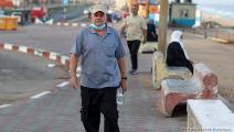 رياضة المشي باتت عادة يومية في قطاع غزة (عبد الحكيم أبو رياش) 