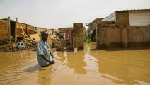شهد السودان أمطاراً غزيرة في سبتمبر الماضي (محمود حجاج/ فرانس برس)