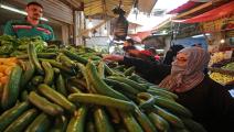 سوق خضروات في الأردن/ فرانس برس