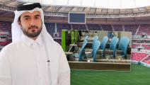 مقاعد جماهير كأس العالم 2022 تحمل شعار "صُنع في قطر"