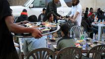 موائد جماعية في رمضان ليبيا (عبد الله دوما/ Getty)
