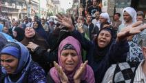نساء مصريات معترضات على أحكام إعدام (أحمد إسماعيل/ الأناضول)