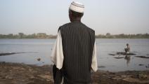 صيد سمك في النيل في السودان (ديفيد دغنر/ Getty)