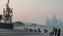 موجة غبار في الدوحة (العربي الجديد)