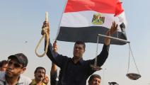 عدالة وإعدام في مصر (خالد دسوقي/ فرانس برس)