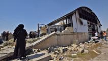 حريق مستشفى الناصرية دليل جديد على انهيار القطاع الصحي (أسعد نيازي/ فرانس برس) 