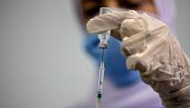 حملة متعثرة للتطعيم في مصر (خالد دسوقي/ فرانس برس)