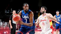 كرة السلة "الأولمبية": أميركا تُسقط إسبانيا بالخبرة بعد مقاومة كبيرة