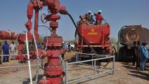موقع لإنتاج النفط في جنوب السودان /فرانس برس