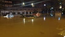 السيول في تونس (فيسبوك)