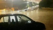 فيضانات وأمطار غزيرة في الجزائر العاصمة - تويتر
