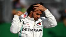 Lewis Hamilton sad