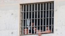 سجناء في سجن الزرقاء في الأردن (خليل مزرعاوي/ فرانس برس)