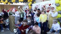 مركز القلوب البيضاء لأطفال متلازمة داون التابع لمؤسسة شارك في شمال غربي سورية (العربي الجديد)
