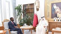 والي أديمو نائب وزير الخزانة يجتمع مع رئيس الوزراء في قطر خالد بن خليفة بن عبد العزيز آل ثاني - تويتر - قنا
