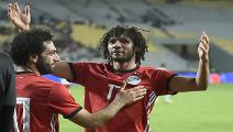 Mohamed Salah and Mohamed Elneny