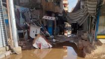 أغرقت مياه الأمطار شوارع محافظة أسوان المصرية (فيسبوك)