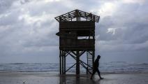 شاطئ غزّة في يوم ممطر ـ القسم الثقافي