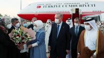 سياسة/أردوغان يصل إلى قطر/(الأناضول)