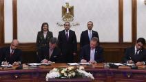 توقيع عقد تطوير مجمع التحرير في مصر (وسائل التواصل)