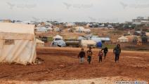 مخيم نازحين سوريين في شمال غربي سورية 1 (العربي الجديد)