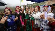 يحتفلن برأس السنة الأمازيغية (بلال بنسالم/ Getty)
