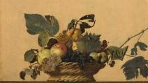 (لوحة "سلة الفاكهة" لكارافاجيو ، من المعرض)