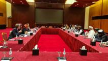 حكومة طالبان تلتقي ممثلين عن الاتحاد الأوروبي في الدوحة (الخارجية الأفغانية/تويتر)