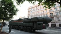 صاروخ "أر تي 2 بي أم" في موسكو في عام 2020 (فياتشيسلاف بركوفييف/Getty)