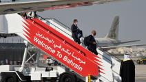 أول رحلة إسرائيلية إلى مطار البحرين في 18 أكتوبر 2020/ فرانس برس