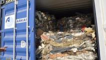 حاويات النفايات الإيطالية في ميناء سوسة التونسي (فيسبوك)