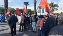 إحياء ذكرى اغتيال شكري بلعيد في تونس (العربي الجديد)