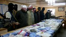 مخدرات مضبوطة في العراق (عصام السوداني/ فرانس برس)